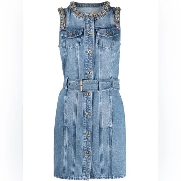 Michael Kors Dresses & Skirts - Michael Kors Blue Denim Mini Dress